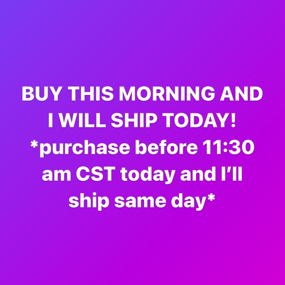 Fall Special! Closet clear out!